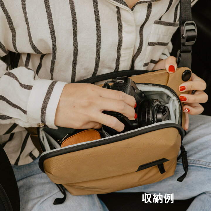 楽天市場】【送料無料】 peakdesign Everyday Sling 3L [ブラック 
