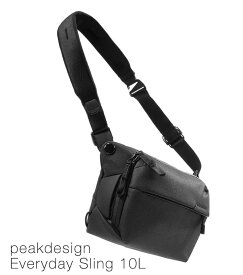 peakdesign Everyday Sling 10L Black ピークデザイン エブリデイスリング10L　ブラック カメラバッグ[02P05Nov16]