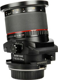 サムヤン T-S 24mm F/3.5 ED AS UMC Tilt/Shift Lens [建物撮影や料理撮影に最適の24mmティルトシフトレンズ][02P05Nov16]