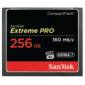 �y���{���K�i�z�T���f�B�X�N Extreme Pro CF 256GB UDMA7�Ή��R���p�N�g�t���b�V���J�[�h�w1�`2�c�Ɠ���̔����x�ǂݎ��/�������ݍő�160MB/�b�G�N�X�g���[���v��CF�J�[�h[02P05Nov16]