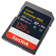 【日本正規品】サンディスク Extreme Pro SDHC 128GB UHS-II SDSDXDM-128G-JNJIP 読み取り最大300MB/秒・…