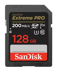 [メール便で送料無料-2] サンディスク Extreme PRO UHS-I U3 128GB SDXCカード SDSDXXD-128G-GN4IN 海外向パッケージ　UHSスピードクラス3 4K対応SDカード[02P05Nov16]