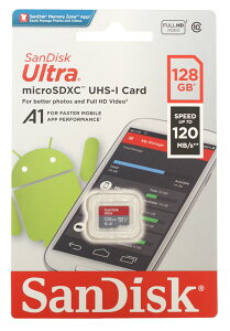 [[֔I] TfBXN 128GB }CNSDXCJ[h Class10 A1 UHS-INX1 SanDisk SDSQUA4-128G-GN6MN UHSXs[hNX1[02P01Oct16]