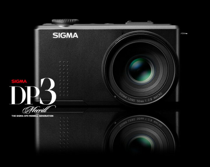 楽天市場】SIGMA DP3 Merrill デジタルカメラ[マクロからポートレイト 