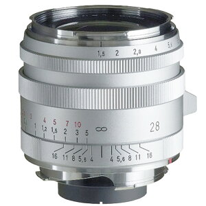 [3�N�ی��t]�yTypeI�zVoigtlander NOKTON Vintage Line 28mm F1.5 Aspherical TypeI VM�}�E���g�i�V���o�[/�}�b�g�u���b�N�y�C���g�j �t�H�N�g�����_�[�m�N�g�����B���e�[�W �^�C�v1 VM [02P05Nov16]