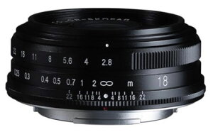 Voigtlander COLOR-SKOPAR 18mm F2.8 Aspherical xmtCX}Eg ubN/Vo[ wubNFF񐶎Y2026N1\xtHNg_[ Fujifilm X}EgpLpYi4530076234093/4530076234086j[