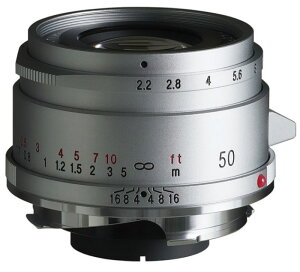 [3�N�ی��t]�t�H�N�g�����_�[ COLOR SKOPAR 50mm F2.2 VM�}�E���g �u���b�N�^�V���o�[ Voigtlander COLOR-SKOPAR 50mm F2.2 VM�i�u���b�N4530076132757/�V���o�[4530076132764�j [02P05Nov16]