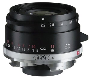[3�N�ی��t]�t�H�N�g�����_�[ COLOR SKOPAR 50mm F2.2 VM�}�E���g �u���b�N�^�V���o�[ Voigtlander COLOR-SKOPAR 50mm F2.2 VM�i�u���b�N4530076132757/�V���o�[4530076132764�j [02P05Nov16]