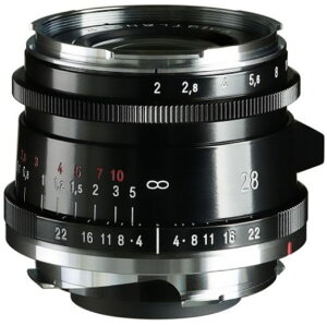 [3�N�ی��t]�yTypeII�zVoigtlander ULTRON Vintage Line 28mm F2 Aspherical Type II VM�}�E���g [�u���b�N�y�C���g�^�V���o�[] �t�H�N�g�����_�[ ���C�JM�}�E���g �t���T�C�Y�Ή��L�p�����Y �^�C�v2 �w2026�N7��3