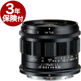 [3年保険付] Voigtlander NOKTON 40mm F1.2 Aspherical NZ (4530076235069) Nikon Zマウント フォクトレンダー ニコンZマウント用大口径単焦点レンズ『2024年5月下旬入荷予定予約』【キャンセル不可商品です】 [02P05Nov16]