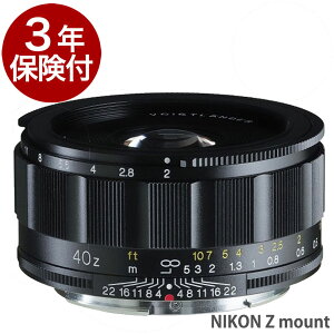 [3�N�ی��t] Voigtlander SEPTON 40mm F2 Aspherical Sony E�^Nikon Z�w�\�j�[2026�N3���^�j�R��4�������\��x�t�H�N�g�����_�[ �\�j�[E-mount [4530076233232] / �j�R��Z-mount [4530076235168]�p����a�P�œ_�}�j���A���t