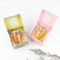ギフト用ボックス 1本用 花柄 ピンク プレゼント