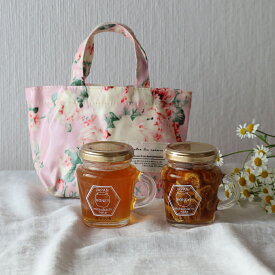 【最大8%OFFクーポン！1/20】花々の雫といちじく ポーチセット 120g 2本セット 国産蜂蜜 ギフト ハチミツ 蜂蜜