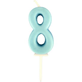 【ナンバーろうそく】 数字「8」