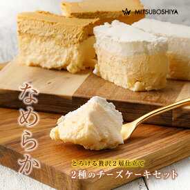送料無料 チーズケーキ 2種 セット レアチーズケーキ 金色 キャラメルチーズケーキ 銀色 クリームチーズケーキ ゴールド シルバー スイーツ ギフト 冷凍