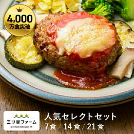 冷凍弁当 お弁当 おかず 人気セレクトセット（7食/14食/21食） 冷凍食品 一人暮らし カロリー 健康 簡単 時短調理 減塩 栄養送料無料 お弁当 冷凍食品 おかず 一人暮らし お惣菜 弁当 宅配 セット ヘルシー 宅配弁当 低糖質 高たんぱく 介護 三ツ星ファーム