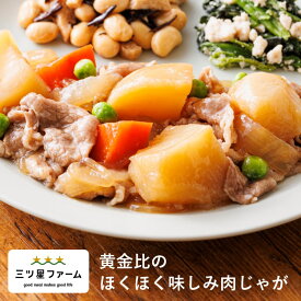 黄金比のほくほく味しみ肉じゃが レトルト食品 ギフト 栄養バランス おかず 電子レンジ 簡単 手軽 レトルト 宅食 低カロリー 減塩 野菜不足 低糖質 塩分 レンジ 女性 人気 お弁当 冷凍食品 おかず 一人暮らし お惣菜 冷凍総菜 弁当 宅配