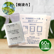足裏 樹液シート 【樹液力/60枚入】 Foot Patch 日本製 送料無料 足裏シート 木酢 竹酢 リラックス むく…
