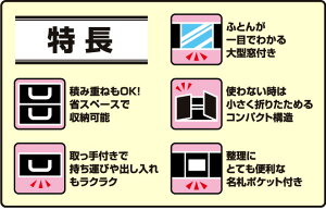 【送料無料】圧縮袋布団圧縮袋ボックス【3個セット】圧縮袋布団収納袋布団セットふとん圧縮袋ふとん収納袋圧縮プラスバルブ式掃除機(幅75×奥50×高25cm)