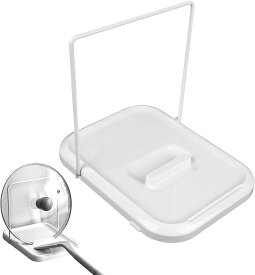 【 お得なクーポンで★最大18％OFF 】鍋ふたスタンド お玉スタンド 折りたたみ式 19*15cm お玉置き 鍋ぶた 鍋ふた置き 菜箸たて お玉立て お玉ホルダー 滑り止め 吊り下げ 収納 省スペース ABS製 錆びにくい 台所 調理台収納 キッチンツールスタンド 北欧 おしゃれ