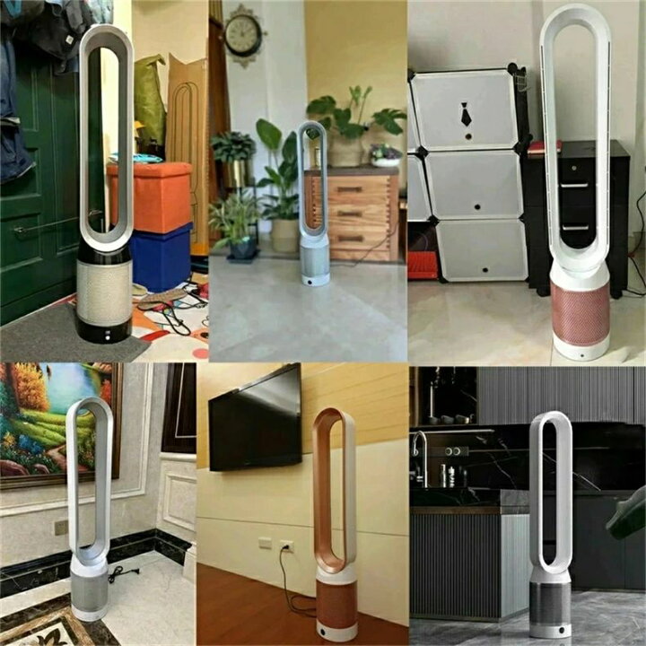 楽天市場】【空気清浄機能付】 扇風機 羽なし タワーファン 30畳 DC  