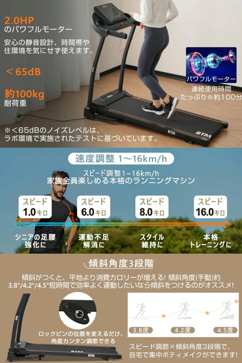 楽天市場】【最新モデル】【 MAX16km/h】電動ランニングマシン ルーム 
