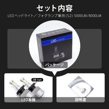 LEDヘッドライト