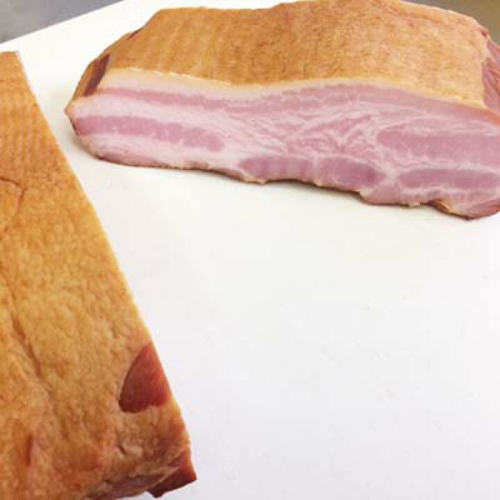 楽天市場】【好評の為 完売。次回出荷4月14日(金)予定】ミツマル燻製所・手作りスモークベーコン・(300g) : 満丸燻製所