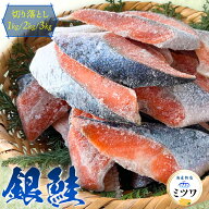 最大10％OFFクーポン 銀鮭 切り落とし 1kg 2kg 3kg 塩鮭 鮭 サケ さけ サーモン 訳あり 送料無料 冷凍 業…