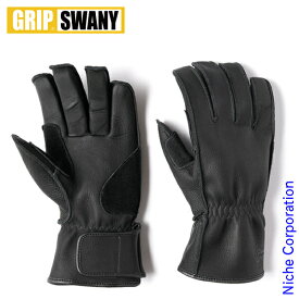 グリップスワニー G-2B ライディングモデル ブラック GRIP SWANY アウトドア 焚き火 グローブ キャンプ 牛革 手袋 バイク 注目商品