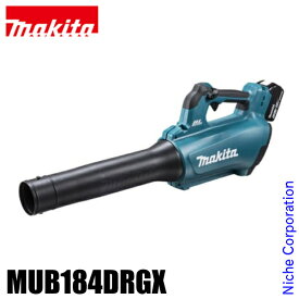 【即納】マキタ makita 18V 充電式ブロワ MUB184DRGX バッテリー・充電器付き ブロア バッテリー式 ブロワ 電動 ブロワー 電動工具 純正品