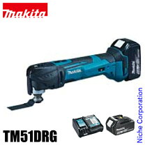楽天市場】マキタ 18v 充電式マルチツール tm51dの通販