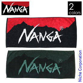 ナンガ ロゴフェイスタオル NANGA LOGO-TWL アウトドア タオル キャンプ フェイスタオル フェースタオル 売り尽くし 在庫処分