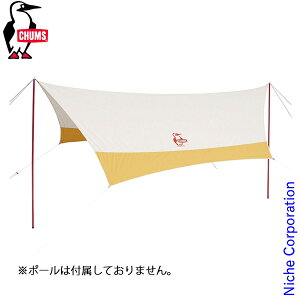 チャムス タープ ブービーヘキサタープ T/C CH62-1787-0000-00 タープ キャンプ用品 TC素材 UV対策 紫外線対策 六角形 注目商品