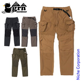 【即納】grn outdoor パンツ TEBURA CANS5 パンツ GO2336Q ウェア アウトドア ズボン 収納 ポケット nocu