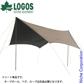 【即納】ロゴス Tradcanvas ソーラーヘキサタープ M-BB 71202001 テント タープ ヘキサ型 キャンプ用品
