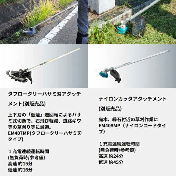 楽天市場】マキタ 草刈機 18V 充電式スプリット草刈機 バッテリー 