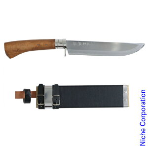 土佐打刃物 瑞鋒 剣鉈 七寸 210mm 磨き 木製鞘付き T-107W2 日本製 サバイバルナイフ 包丁 キャンプ