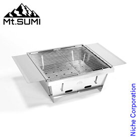 Mt.SUMI(マウントスミ) パーフェクトグリル スクエア OA1909PG-SQUARE キャンプ 焚き火 たき火 焚火 バーベキューグリル 折り畳み