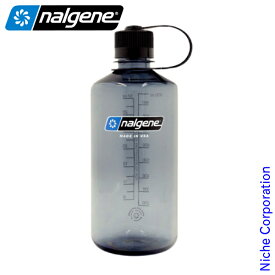 ナルゲン 細口1.0L トライタン リニュー グレー 91680 Tritan Renew ウォーターボトル 水筒 マイボトル 1リットル 軽量 キャンプ アウトドア 登山 1リットル 注目商品