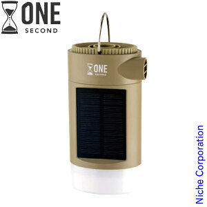 【10月30日・11月1日は!枚数限定 最大1,000円OFFクーポン】ワンセカンド エアーポンプ カーキ KNO25251 空気入れ 空気抜き 火起こし LEDランタン モバイルバッテリー アウトドア キャンプ 注目商