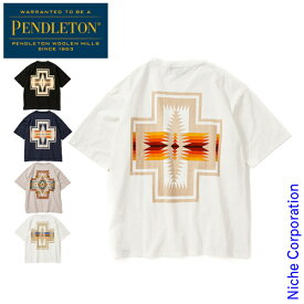ペンドルトン ショートスリーブバックプリント Tシャツ 19804409 ウェア トップス 半袖 Tシャツ 春夏 ユニセックス 売り尽くし 在庫処分