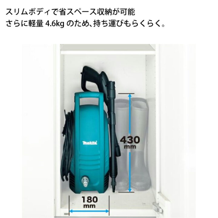未開封品 makita マキタ 高圧洗浄機 MHW101 軽量 コンパクト パワフル 