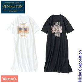 ペンドルトン ウィメンズ ショートスリーブ バックプリントドレス 19802397 アウトドア ウェア レディース ワンピース Tシャツ
