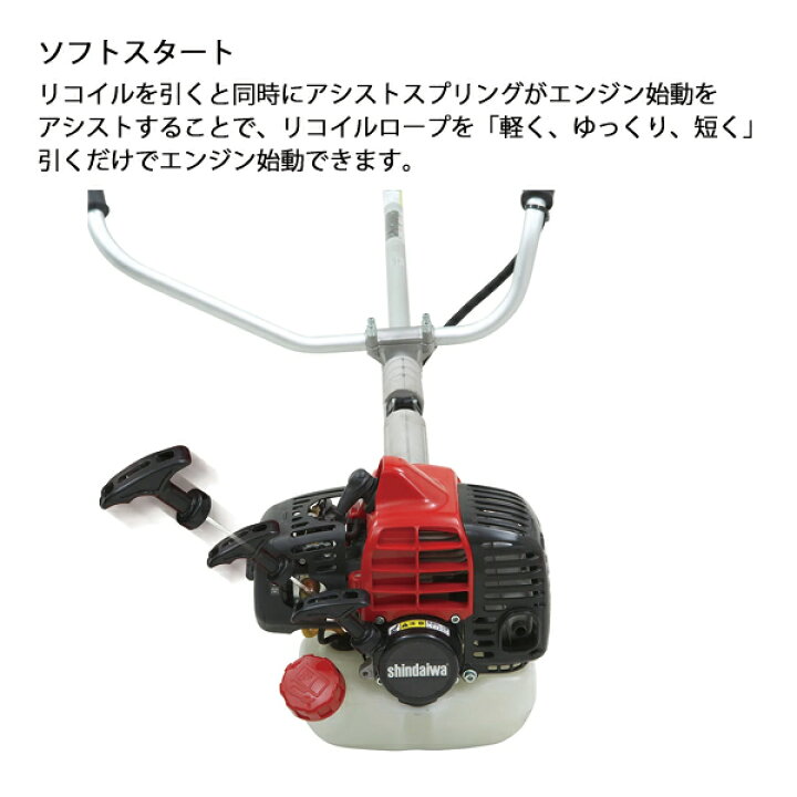 楽天市場】新ダイワ 刈払機 山林用 ジュラルミン RM3032 草刈機 刈払機 