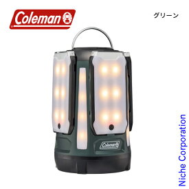 【10日は！枚数限定 最大1,000円OFFクーポン】コールマン クアッドマルチパネルランタンプラス アウトドア キャンプ ランタン バッテリーランタン バッテリー式 キャンプ用品 LED 充電式 乾電池 注目商品