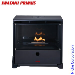 【10月30日・11月1日は!枚数限定 最大1,000円OFFクーポン】イワタニプリムス MY DANRO ブラック CB-MDR-1 暖炉 ガス おしゃれ ヒーター ストーブ ガスストーブ ストーブ カセットガス 日本製
