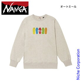 【18・20日は！枚数限定 最大1,000円OFFクーポン】ナンガ エコハイブリッド スウェットシャツ SB PT N2500-1K010A アウトドア ウェア メンズ NANGA ポケット付き nocu 注目商品