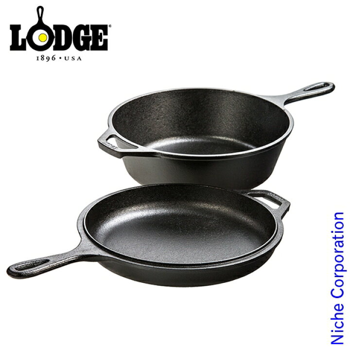 楽天市場】ロッジ ロジック コンボクッカー LCC3 キャンプ用品 Lodge 