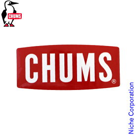 【即納】チャムス ステッカー チャムスロゴ ミディアム CH62-1071-0000-00 キャンプ用品